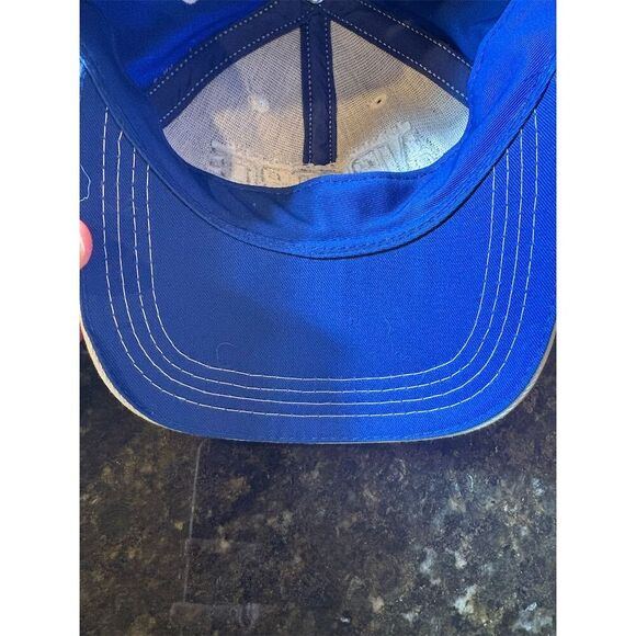 U.S. Air Force Men's Blue Adjustable Trucker Hat Embroidered Cap - Picture 5 of 6